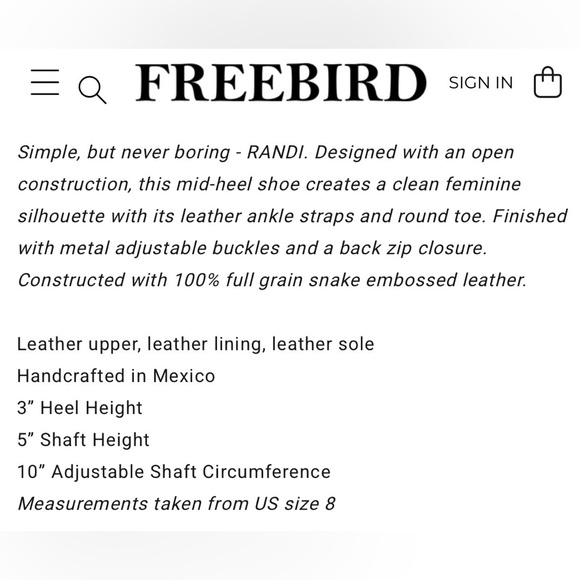 Freebird Randi Shoes - Picture 12 of 12
